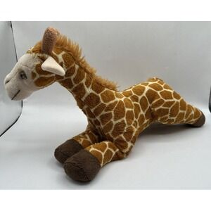 Animal Alley Little‎ Giraffe 2012 12" Stuffed Plush Animal Soft Lovey White Dots